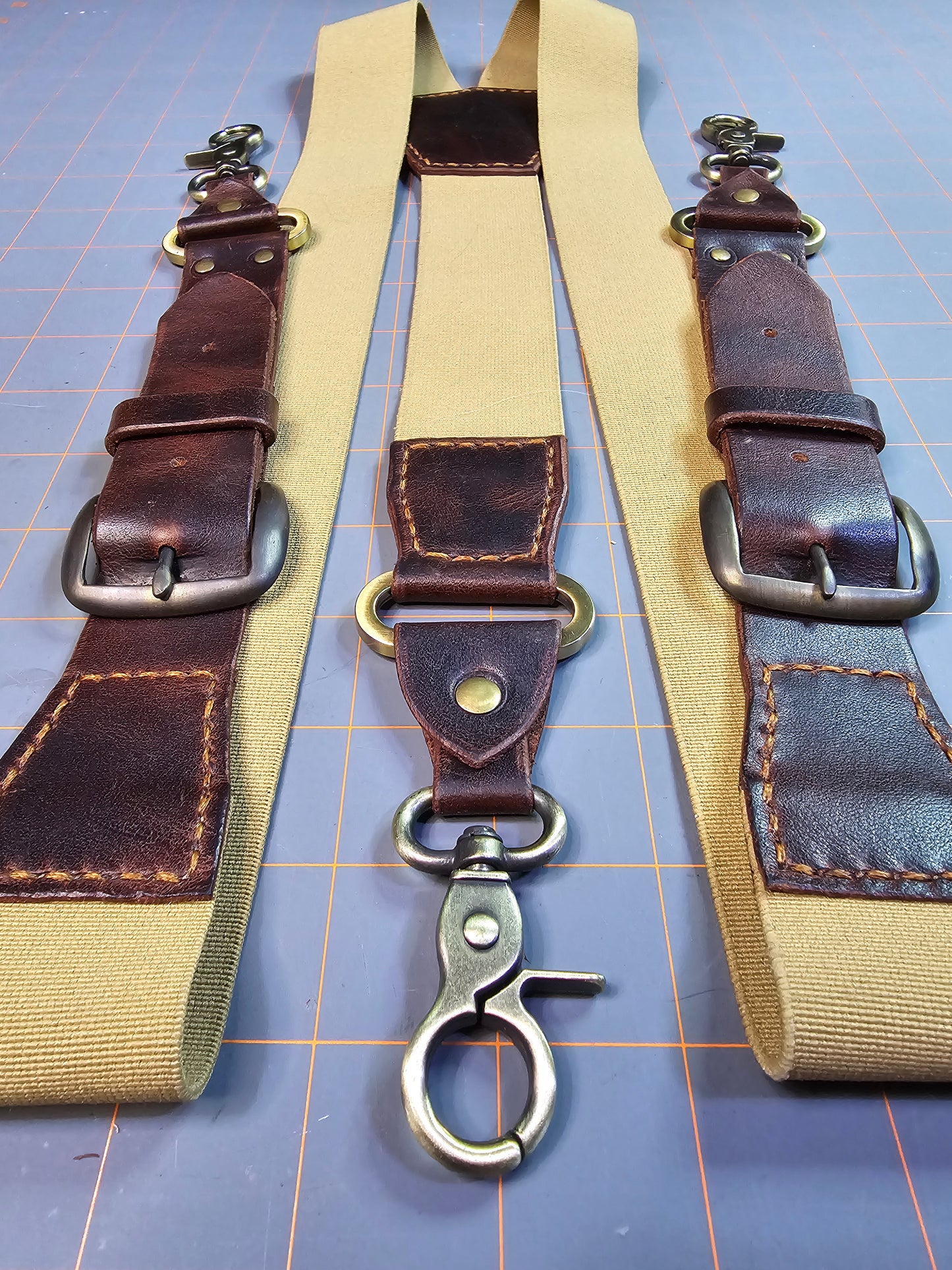 Everyday Leather Suspenders