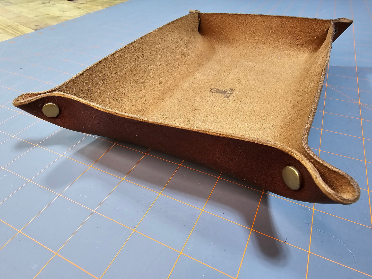 Traveler's Leather Organizer Tray
