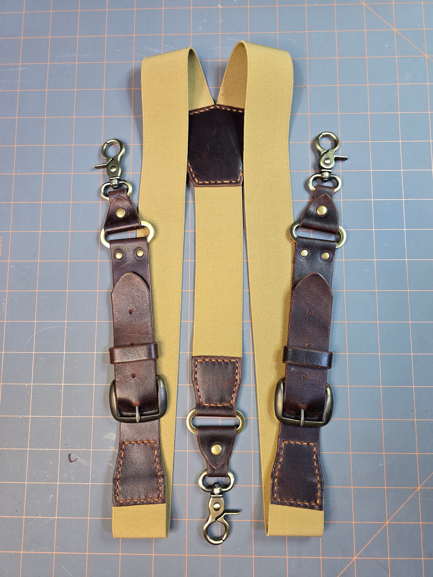 Everyday Leather Suspenders