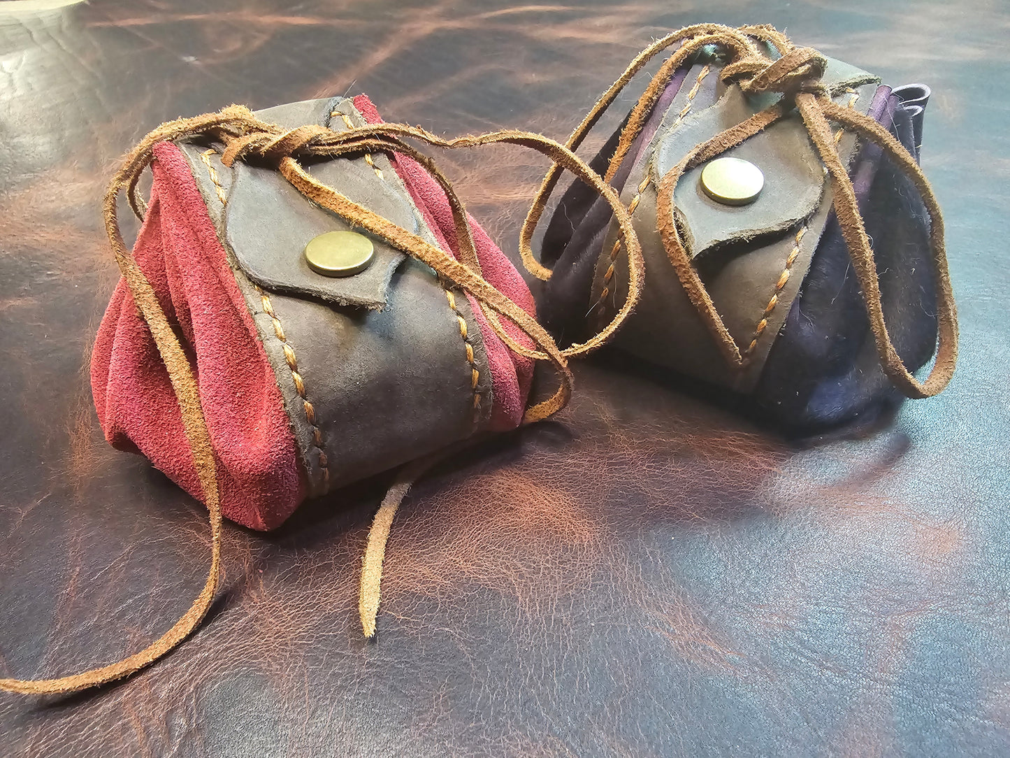 Adventurer's Leather Dice Pouch