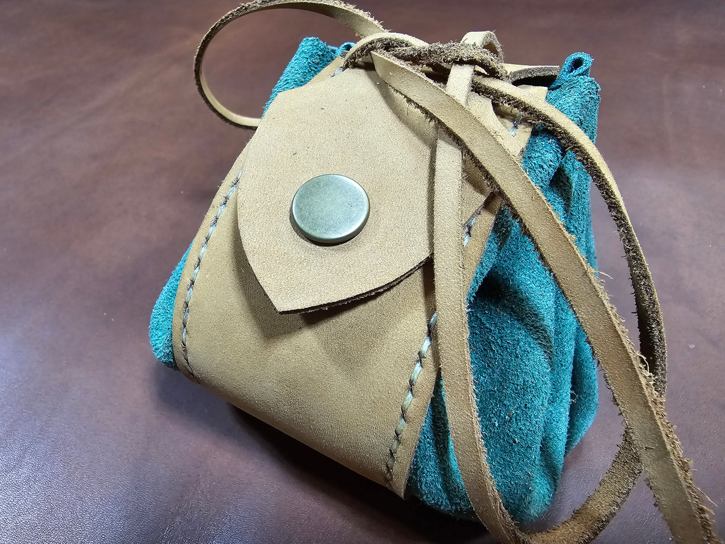 Adventurer's Leather Dice Pouch