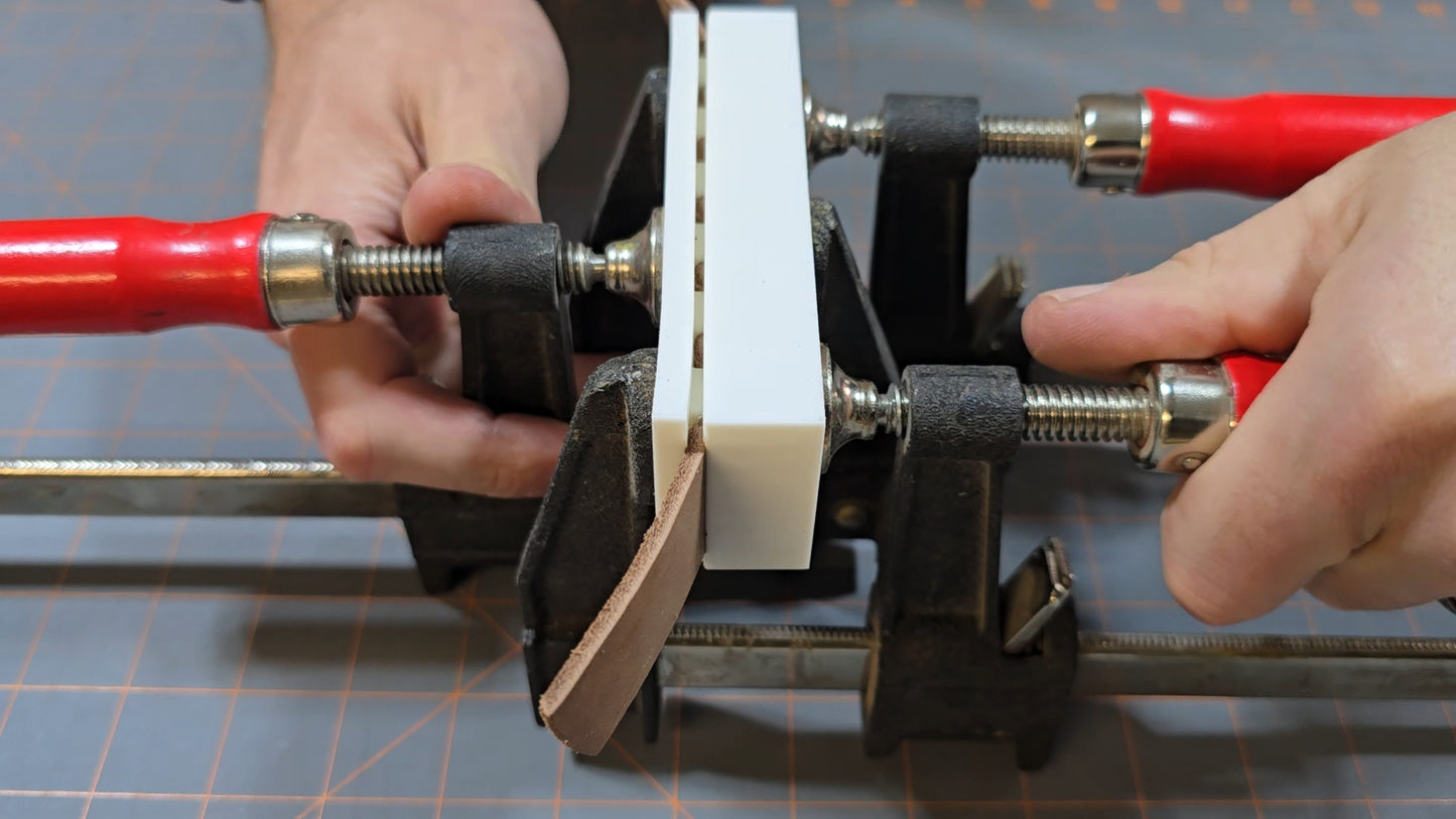 Leather Ammo Carrier Wet Molds