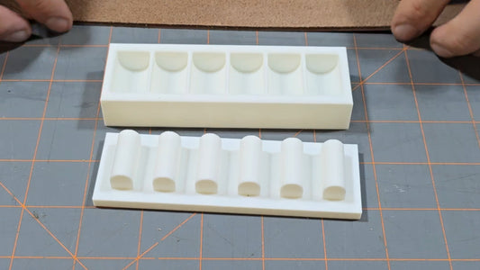 Leather Ammo Carrier Wet Molds
